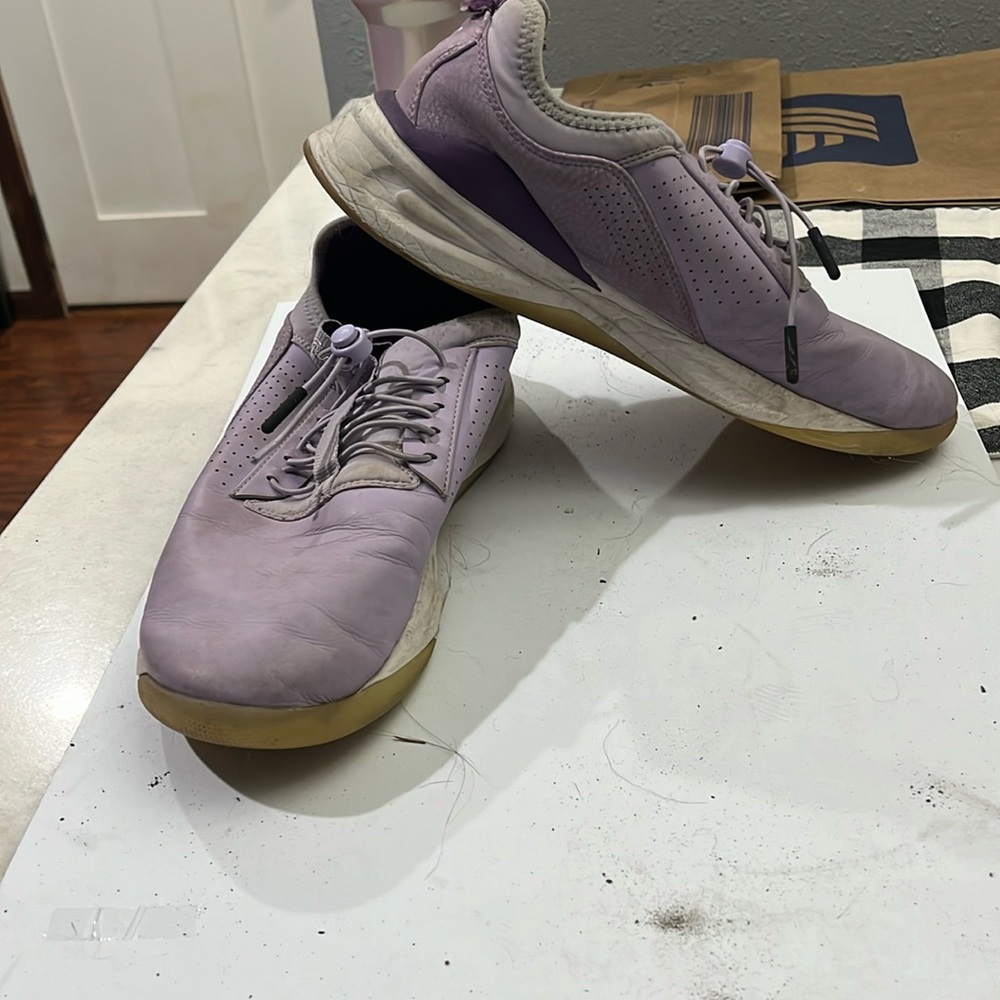 Well loved work shoes